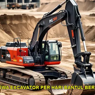 Mendalami harga sewa excavator per hari di Bantul untuk proyek Anda